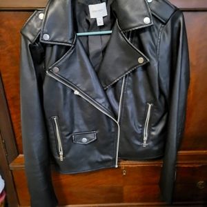 Nine West imitation leather jacket